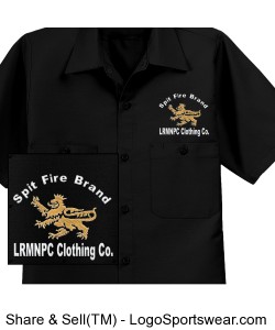 Spit Fire Brand | Tall Half T-Shirt Design Zoom